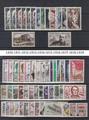 FRC1950-1959- Philatélie 50 - années complètes de timbres de France - timbres de France de collection