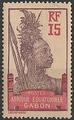 GAB54 - Philatelie - Timbre du Gabon N° Yvert et Tellier 54 - Timbres de colonies françaises - Timbres de collection