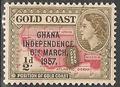 Philatélie - Ghana et cote de l'or - Timbres de collection