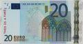 Gomme20€ - Philatélie - Gomme billet de 20 euros - Objets de collection