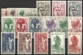 GUA197/213** - Philatelie 50 - Timbres de Guadeloupe N°197/213 - série complète composée de 17 timbres de Guadeloupe