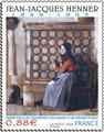 4286/223 - Philatélie 50 - timbre de France adhésif HENNER - timbre de collection Yvert et Tellier - 1998