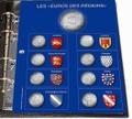 ID7406-11 - Philatélie - recharges numismatiques pour pièces de 10 € des régions 2011