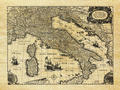 Italie - Philatélie - Reproduction de cartes géographiques anciennes