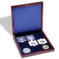 LE308093 - Philatélie - Ecrin numismatique volterra pour pièces sous capsules quadrum - Pièces de monnaie de collection - Numismatique