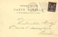 Lettre 103 - Philatelie - timbre de France sur lettre