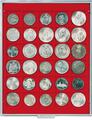 LI2115-2715 - Philatelie - Médailler numismatique alvéoles carrés Lindner pour pièces de monnaie - Pieces de monnaie de collection