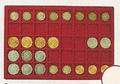 LI2329-40 - Philatélie - Plateau numismatique 40 alvéoles - Matériel de collection