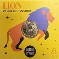 lion2026, Philatélie 50, Pièce 5€ Collection Astro 2025, Monnaie de Paris