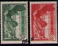354/355 - Philatelie 50 - timbres de France N° Yvert et Tellier 354 à 355