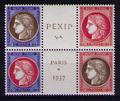 348/351 - Philatélie 50 - timbres de France N° Yvert et Tellier 348 à 351