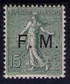 FM3 - Philatélie 50 - timbre de France Franchise Militaire N° Yvert et Tellier3 - timbre de France de collection
