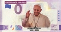 MAAAcolorisé - Philatélie 50 - Billet Euro Souvenir Pape François 2025