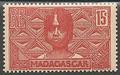 MAD166 - Philatélie - Timbre de Madagascar N° Yvert et Tellier 166 - Timbres de colonies françaises - Timbres de collection
