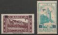 MAR296-297 - Philatélie - Timbres du Maroc N° Yvert et Tellier 296 à 397 - Timbres de colonies françaises avant indépendance - Timbres de collection