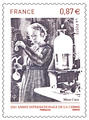 Marie CURIE - Philatélie 50 - timbre de France autoadhésif - timbre de collection
