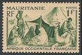 MAU110 - Philatélie - Timbre de Mauritanie N° Yvert et Tellier 110 - Timbres de colonies françaises - Timbres de collection