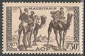 MAU81 - Philatélie - Timbre de Mauritanie N° Yvert et Tellier 81 - Timbres de colonies françaises - Timbres de collection