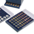 Médailers NOVA - Philatélie 50 - matériel numismatique de marque SAFE pour pièces de monnaies de collection