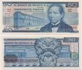 Mexique - Pick 65b - Billet de collection de la Banque du Mexique - Billetophilie - Bank Note
