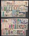 Monaco 1960-1969 - Philatelie - années complètes de timbres Monaco - timbres de Monaco de collection