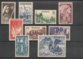 MONANNEE1944 - Philatelie - Année complète 1944 de timbres de Monaco - Timbres de Monaco