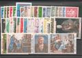 MONANNEE1981- Philatelie - Année complète 1981 de timbres de Monaco - Timbres de Monaco