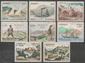 MONT56-62 - Philatélie - Timbres taxe de Monaco N° Yvert et Tellier 56 à 62 - Timbres de Monaco - Timbres de collection