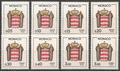 MONT75-82 - Philatélie - Timbres taxe de Monaco N° Yvert et Tellier 75 à 82 - Timbres de Monaco - Timbres de collection