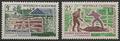 NCAL356-357 - Philatelie - Timbres de Nouvelle-Calédonie N° Yvert et Tellier 356 à 357 - Timbres de collection