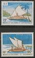 NCAL535-536 - Philatelie - Timbres de Nouvelle-Calédonie N° Yvert et Tellier 535 à 536 - Timbres de collection