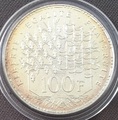 NE-100F-1989-Panthéon-FDC - Philatélie 50 - 100 Francs 1989 Panthéon FDC du coffret fleurs de coins