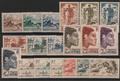 OCE182-200 - Philatélie - Timbres d'océanie avant indépendance N° Yvert et Tellier 182 à 200 - Timbres de colonies françaises