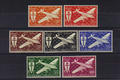 PA4-10 - Philatélie - timbres Poste Aérienne de Saint Pierre et Miquelon N° Yvert et Tellier 4 à 10 - timbres de colonies fançaises avant indépendance