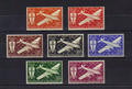 PA46-52 - Philatélie - timbre Poste Aérienne de Nouvelle Calédonie N° Yvert et Tellier 46 à 52 - timbres de colonies française - timbres de collection