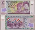 Paraguay - Pick 228a - Billet de collection de la Banque centrale du Paraguay - Billetophilie