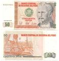Pérou - Pick 131b - Billet de collection de la Banque centrale de réserve du Pérou - Billetophilie - Bank Note