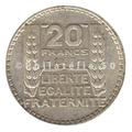 pièce de monnaie française de 20 francs Philatélie 50 pièce de collection en argent 1937