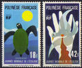 Timbres de Polynésie française N° Yvert et Tellier 108 à 109 - Philatélie 50 - Timbres de collection de Polynésie française au détail