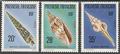 POLY142-144 - Philatélie - Timbres de Polynésie N° Yvert et Tellier 142 à 144 - Timbres de collection
