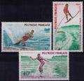 Timbres de Polynésie française N° Yvert et Tellier 86 à 88 - Philatélie 50 - Timbres de collection de Polynésie française au détail