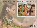POLYBF25 - Philatélie - Bloc feuillet de Polynésie française N° Yvert et Tellier 25 - Timbres de Polynésie - Timbres de collection