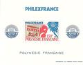 POLYBF6 - Philatélie - Bloc feuillet de Polynésie française N° Yvert et Tellier 6 - Timbres de Polynésie - Timbres de collection