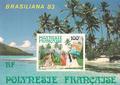 POLYBF7 - Philatélie - Bloc feuillet de Polynésie française N° Yvert et Tellier 7 - Timbres de Polynésie - Timbres de collection