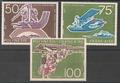 POLYPA89-91 - Philatélie - Timbres Poste Aérienne de Polynésie française N° Yvert et Tellier 89 à 91 - Timbres de collection