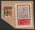 PTTOURISMEETTRAVAIL - Philatélie - Porte timbre Tourisme et Travail - Timbres publicitaires - Timbres de collection