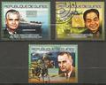 REPGUINEE2007GVIETNAM3 - Philatelie - Série de 3 timbres de République de Guinée sur la guerre du Vietnam - Timbres de guerre
