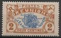 REU57 - Philatélie - Timbres de la Réunion N° Yvert et Tellier 57 neuf - Timbres de colonies françaises