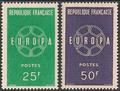 RF1218-1219 - Philatélie - Timbres de France N° Yvert et Tellier 1218 à 1219 - Timbres de collection