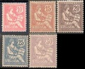 RF124-128 - Philatélie - Timbres de France